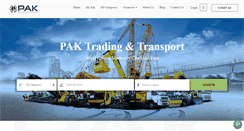 Desktop Screenshot of paktransport.com