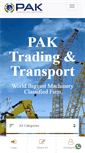 Mobile Screenshot of paktransport.com